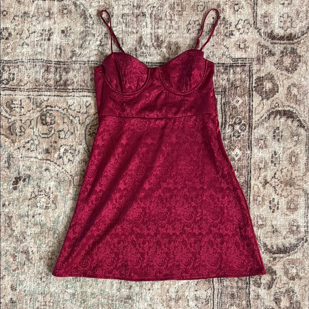 Princess polly printed lace dress : size 4